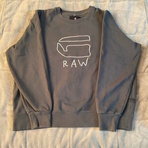 G-Star Okisi Crewneck Sweater Sage Green White